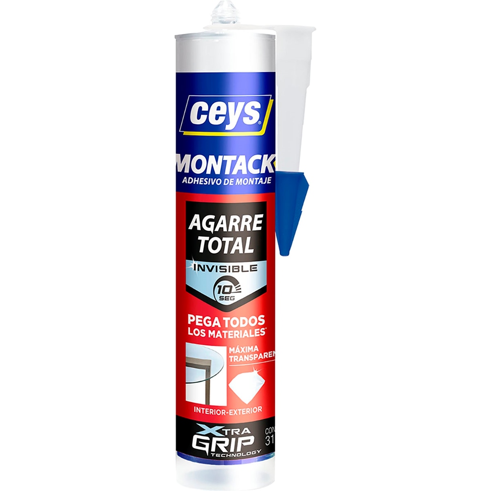 Ceys Adhesivo para montaje Pack Montack Express (3 ud., 450 g)
